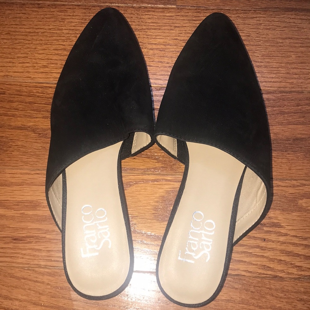 Franco Sarto Suede Flats
